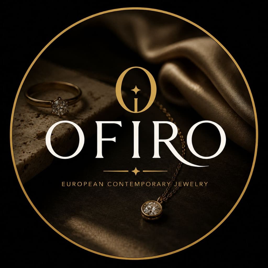 Emblema oficial circular de OFIRO European Contemporary Jewelry